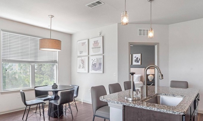 Central Business District Apartment | Landing | Beautiful 1BD, Rooftop Lounge, Gym