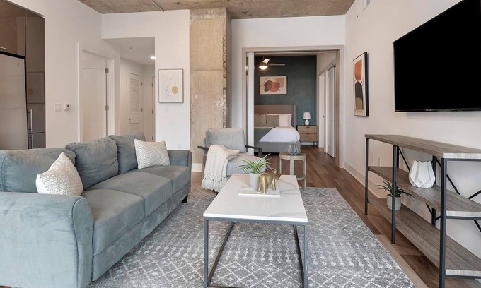 Baileys Crossroads Apartment | Landing | Chic 2BD, Game Room, Gym