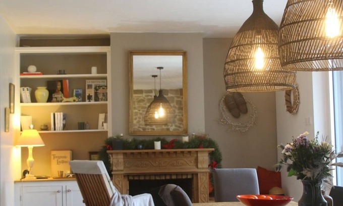 Etel Villa | Large detached villa 230m2, 6 bedrooms 10mn from the beach