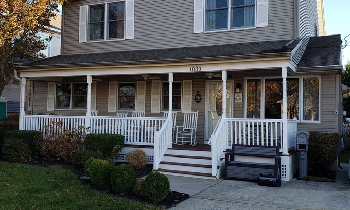Village Green House | Large Family Beach Home in Heart of Cape May - Pet Friendly!