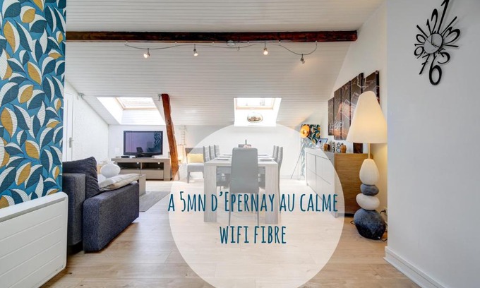 Chouilly Apartment | « Le Bidule », logement au cœur de la Champagne