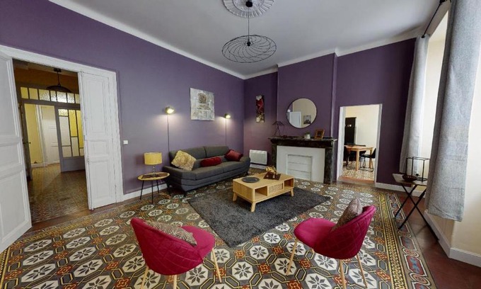Bastide Saint-Louis Apartment | Le Casimir - Appartement de standing 90m2 - Carcassonne centre