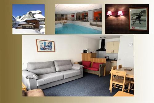Eaux-Bonnes Apartment | Le Chalet - Piscine - 3 Pièces pour 8 Personnes MAE-6033