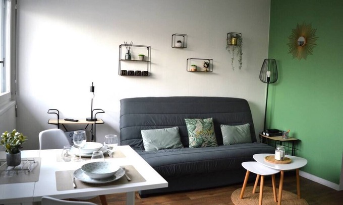 Courseulles-sur-Mer Apartment | Le Cocon de Nacre - à 300m de la Plage