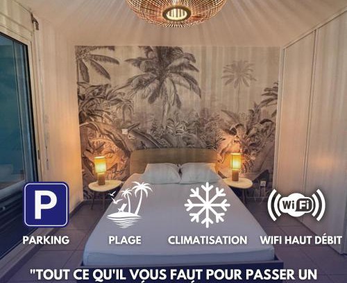 La Saline Les Bains Apartment | Le Corail - plages - parking - clim - wifi