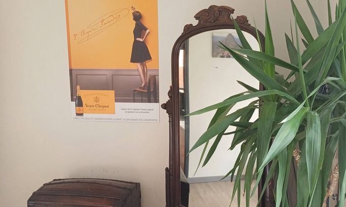 Centre Erlon Apartment | Le Grenier à Sel, Chaleureux 2 Chambres, 6pl, Centre Gare