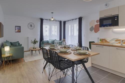 Villejean Apartment | Le Normand - Spacieux T4 neuf avec 3 salles d’eaux