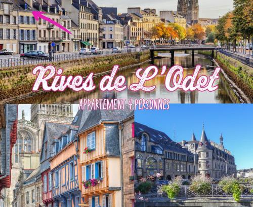 Quimper Apartment | Les rives de l'odet, vue rivière