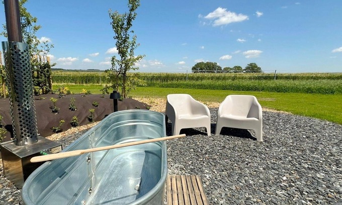 Ny House | Lodge in Durbuy With Hot Tub & Valley Views