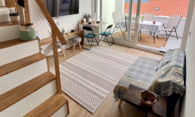 Santander Apartment | Loft en calle Sol with a lovely terrace