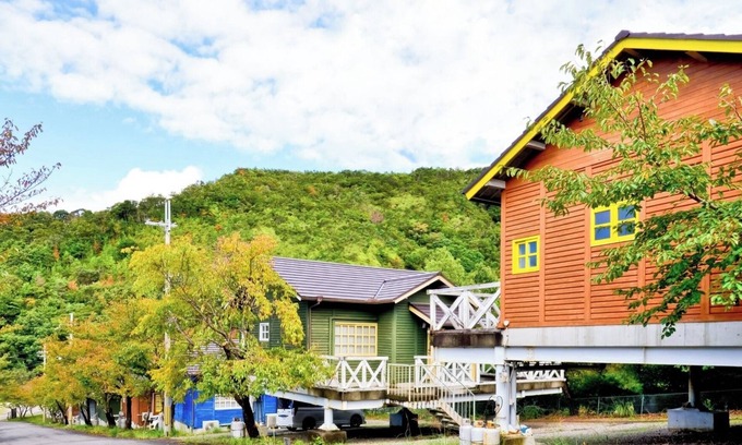 Yuasa Hotel | Log cottage for 5 people Fully equipped and pet/Aridagun Wakayama