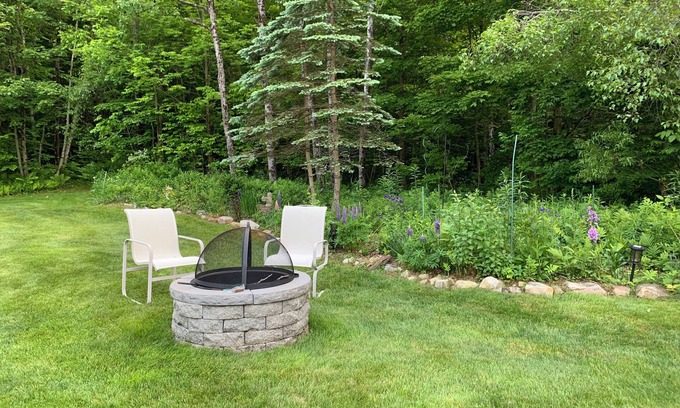 Wilmington Apartment | Lovely new apt with private entrance, patio, yard, gas grill and fire pit.