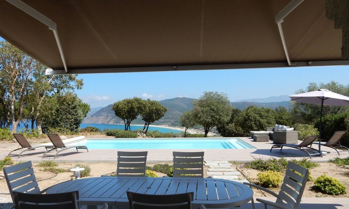 Lozari Villa | Lozari Belgodere: Villa overlooking the sea, with fantastic pool