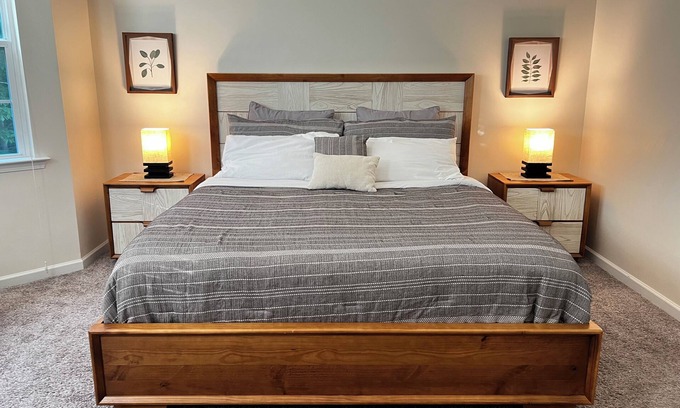 Clegg House | Luxurious Private Home w/Game Room @ Heart of RTP!