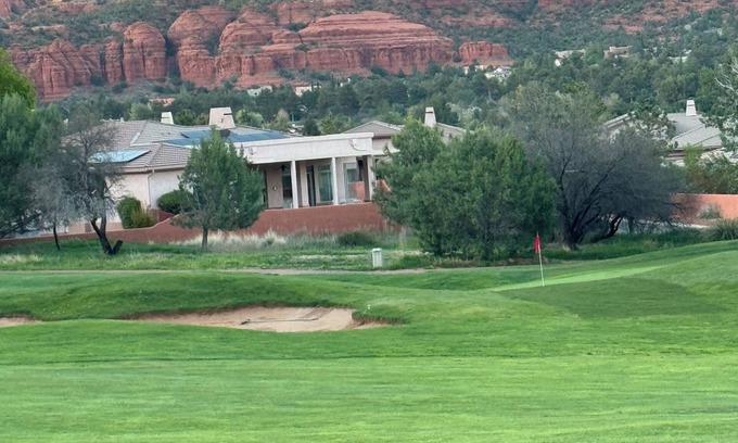Oak Creek Villa | Luxurious Sedona Sanctuary with Pool and Spa 3 Master Bedrooms and Office Space