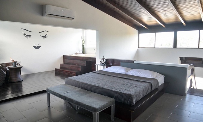 Villas Ana Maria Apartment | Luxury 2-floor penthouse suite in central Sosua, guest-friendly, adults only