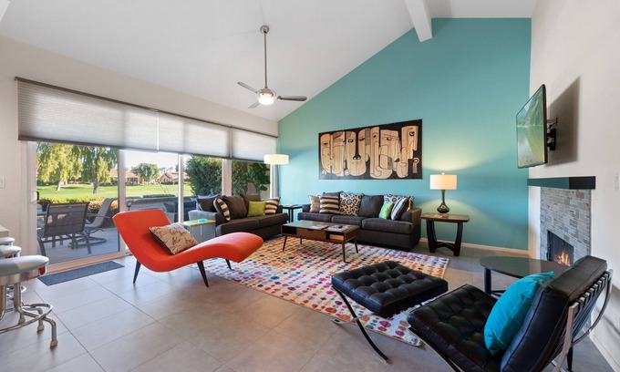 Palm Desert House | ★Luxury 4 Bdrm - Monterey Country Club - Pool/Hot-tub Golf Tennis Gym Patio BBQ★