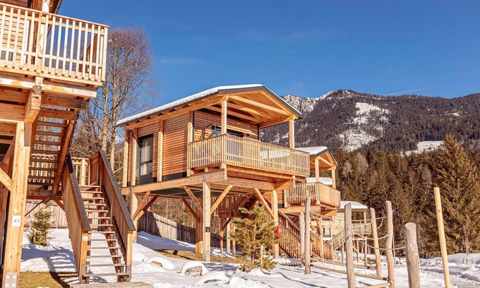 Kotschach-Mauthen Ski Chalet | Luxury chalet with dishwasher in the area