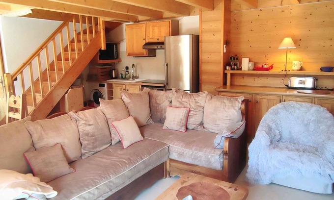 Isola Ski Chalet | Luxury chalet in Isola 2000, near slopes, 6 beds, Wi-Fi included