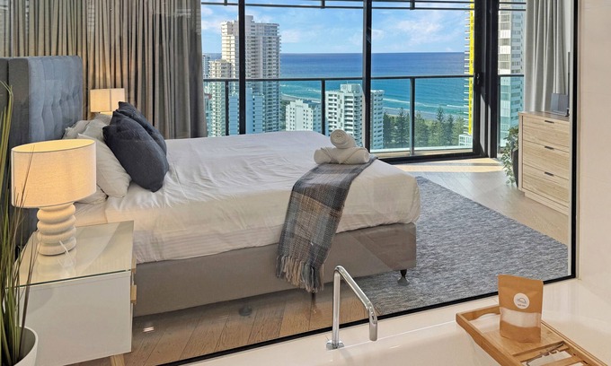 Broadbeach Apartment | Luxury Oracle Stay Ocean Views 2BR Lvl23