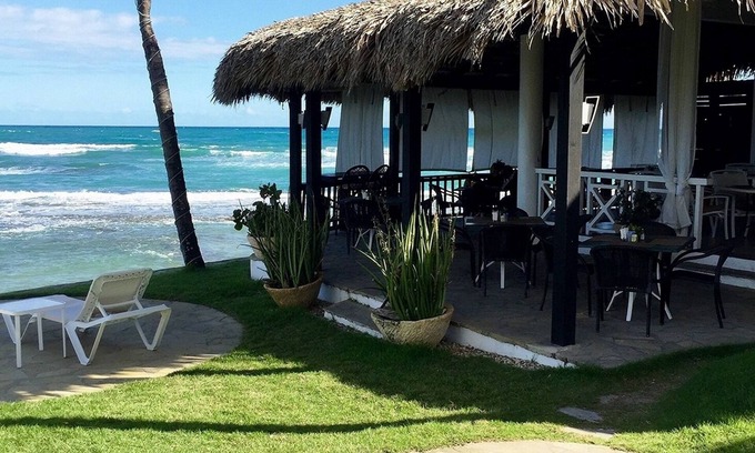 Cabarete Apartment | Luxury studio in gated beachfront resort, steps from shops and restaurants/bars