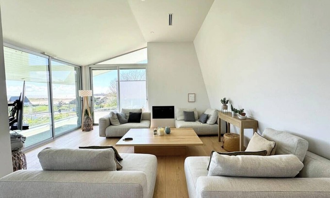 Guidel-Plages House | Luxury ! Villa d’architecte piscine - Vue mer 180°