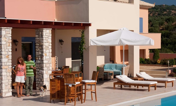 Messini Villa | luxury villa,Mesinnia,penthouse sea view, family,reunions,swimming pool,leisure