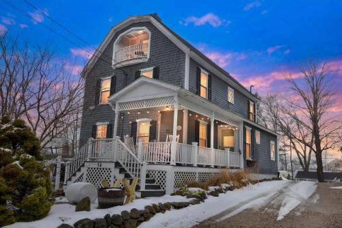 Wolfeboro House | Main House - 3 Story 5 Bed 3 Bath Private Deck Courtyard Pet Friendly fee applies