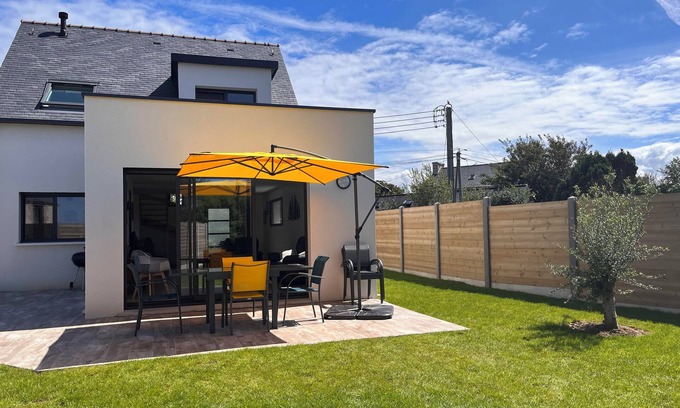 Landeda House | Maison de Vacances à 200 m de L'aber Benoît