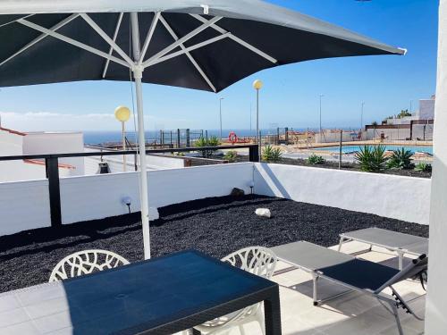 Caleta de Fuste Apartment | Maison vue mer avec piscine