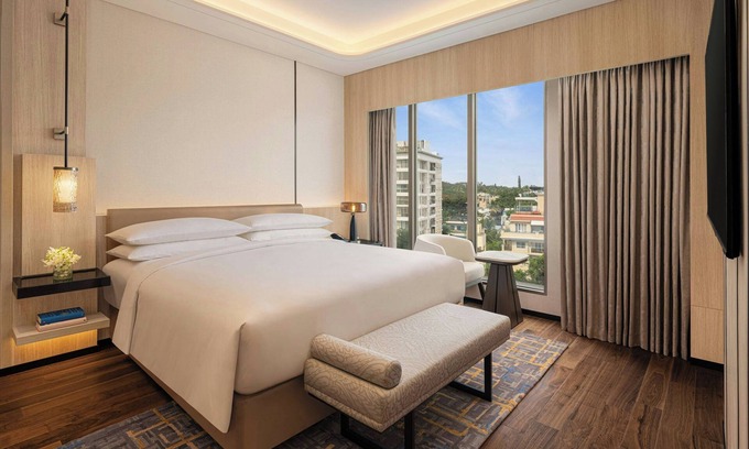 D Souza Layout Hotel | Marriott Executive Apartments Bengaluru UB City