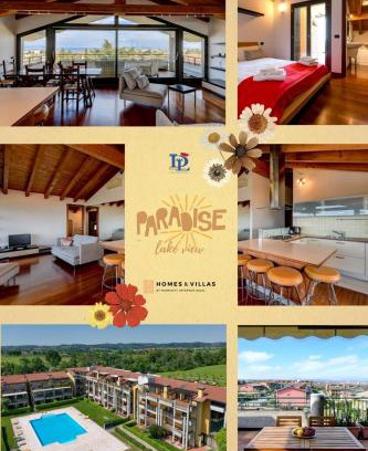 Rivoltella Apartment | Marriott Paradise Lake View in a 5 pools exclusive residence DesenzanoLoft Official Partner Homes & Villas by Marriott Bonvoy