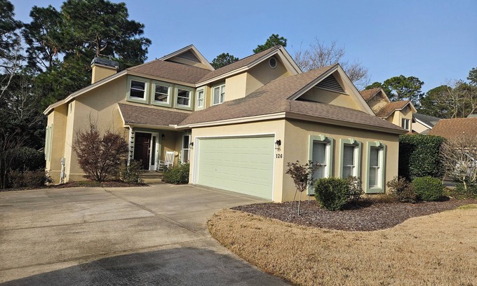 Aiken House | Master's Week House in Gated Woodside Golf Community in Aiken, up to 8 people