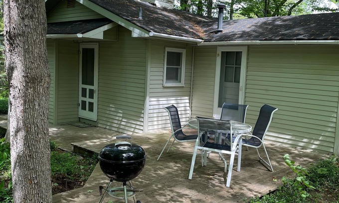 Maple City Cottage | Mccormick Place on Big Glen Lake! Pets allowed. 3 day min after Labor Day.