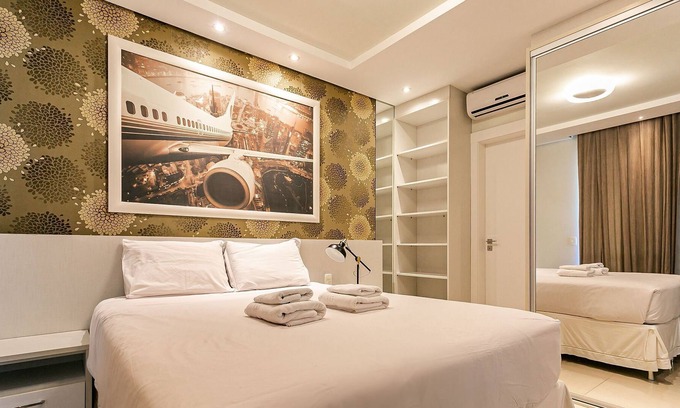 Itacorubi Apartment | Me2 | APT 1Q | Modern, COMPLETE close to downtown and beaches in a complete infrastructure condominium #ITAA07