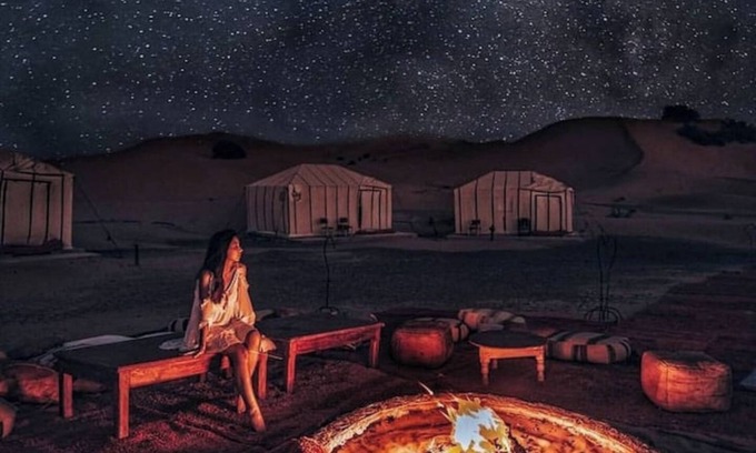 Timahdite RV Rental | Merzouga Camel Ride & Overnight Desert Camp