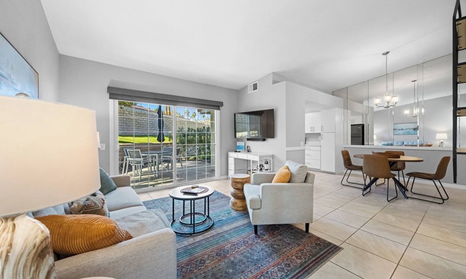 Sonora Sunrise Condo | Mesquite CC Phase 4 End-Unit Condo, Lush Grounds, Private Patio, Multiple Pools