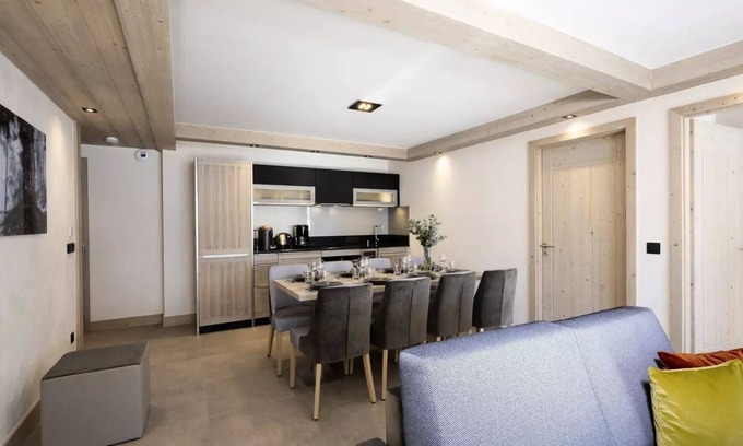 Le Grand-Bornand Apartment | MGM Hotels & Residences - Residence Le Roc des Tours * - 4 Room Apartment 8 People Prestige Mountain View