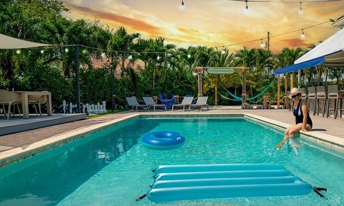 Ludlam House | Miami 5BR Villa w/Heated Pool, Games & BBQ L01
