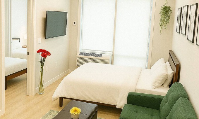 Jersey City Apartment | Modern 1BR 1BA Apartment