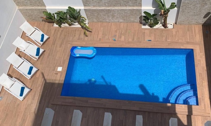 Cala Vadella Villa | Modern villa with pool, BBQ, sun terrace & seaview