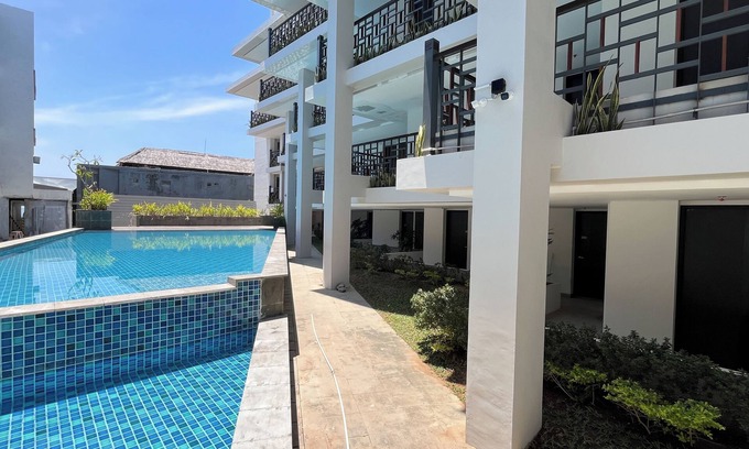 By Pass Ngurah Rai Apartment | Modern Look Studio (No Kitchen) at Skales Residence Nusa Dua Bali Apartment