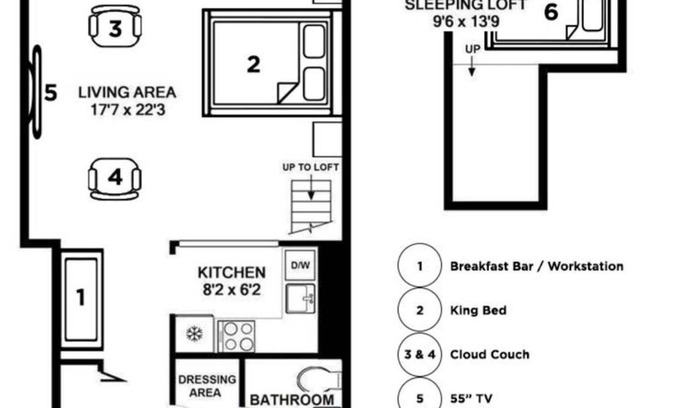 NoHo Apartment | Modern Luxury Loft w/Doorman-Hotel in the heart of Greenwich Village