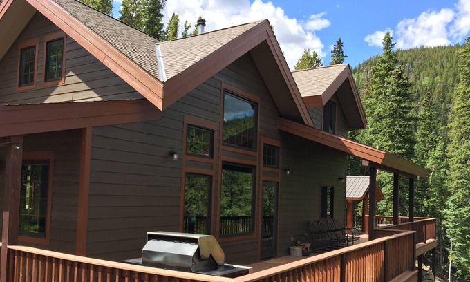 Idaho Springs Cabin | Mt. Evans Cabin with 40 acres, stream, amazing views, skiing, a true getaway