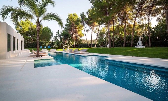 Sant Josep de sa Talaia Villa | My Rental Homes - Villa Sound luxury property with pool and privacy