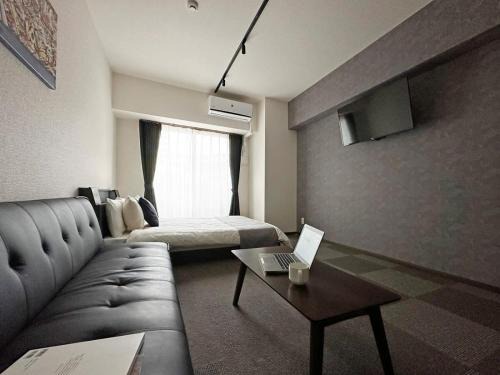 Hiroshima City Centre Apartment | Nagomi by b hotel - Well-Furnished with balcony Apt for 3 Ppl
