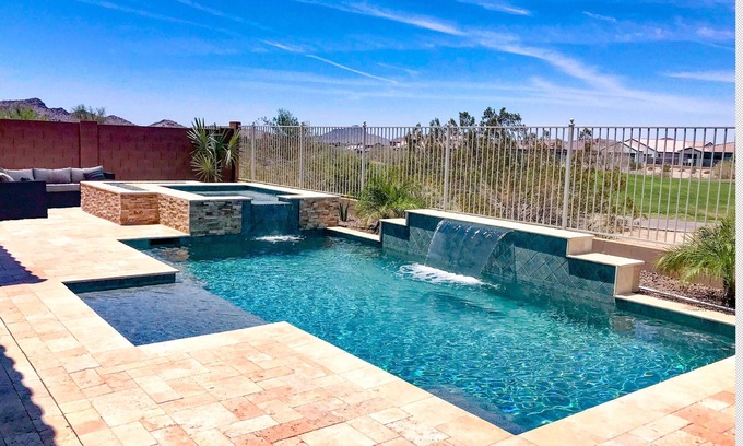 Estrella Mountain Ranch House | Negotiable rates! Golf Course Oasis w/Custom Pool and Spa!