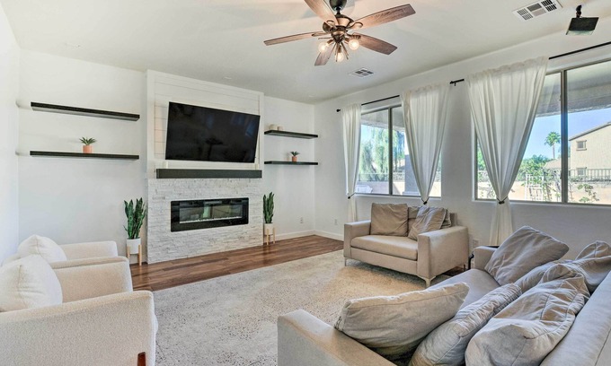 Emperor Estates House | NEW! Pet-Friendly Queen Creek Retreat w/ Home Gym!