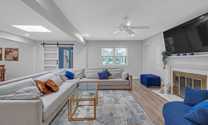 Wilmington House | NEW! Southern Storm - Modern Stay with Patio & Yard