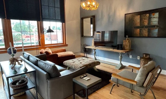 Rochester Apartment | NEW TO VRBO: Industrial History with a Modern Day Design Loft Apartment